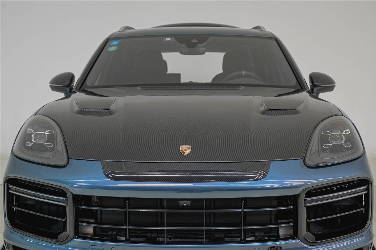 Carbonado 2018-2023 Porsche 9Y0.1 Cayenne   S    Coupe    E-Hybrid MSY Style Dry Carbon Fiber Hood