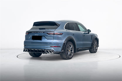 Carbonado 2018-2025 Porsche 9Y0.1 9Y0.2 Cayenne S   E-Hybrid    Turbo MSY Style Dry Carbon Fiber Trunk Spoiler