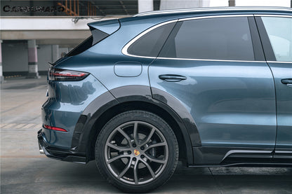 Carbonado 2018-2023 Porsche 9Y0.1 Cayenne Turbo MSY Style Dry Carbon Fiber Wide Body Kit