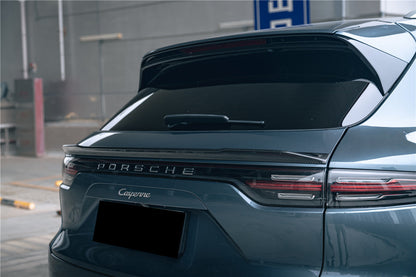 Carbonado 2018-2025 Porsche 9Y0.1 9Y0.2 Cayenne S   E-Hybrid    Turbo MSY Style Dry Carbon Fiber Trunk Spoiler