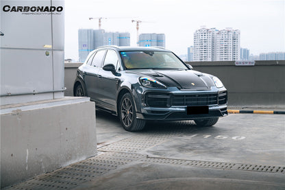 Carbonado 2018-2023 Porsche 9Y0.1 Cayenne   S    Coupe    E-Hybrid MSY Style Dry Carbon Fiber Hood