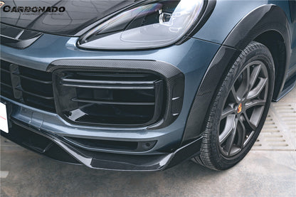Carbonado 2018-2023 Porsche 9Y0.1 Cayenne Turbo MSY Style Dry Carbon Fiber Wide Body Kit