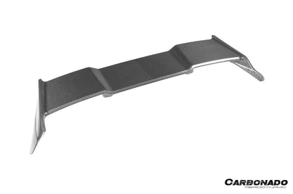 Alerón de techo de fibra de carbono seco estilo MSY para Porsche 9Y0.1 9Y0.2 Cayenne S E-Hybrid Carbonado 2018-2025