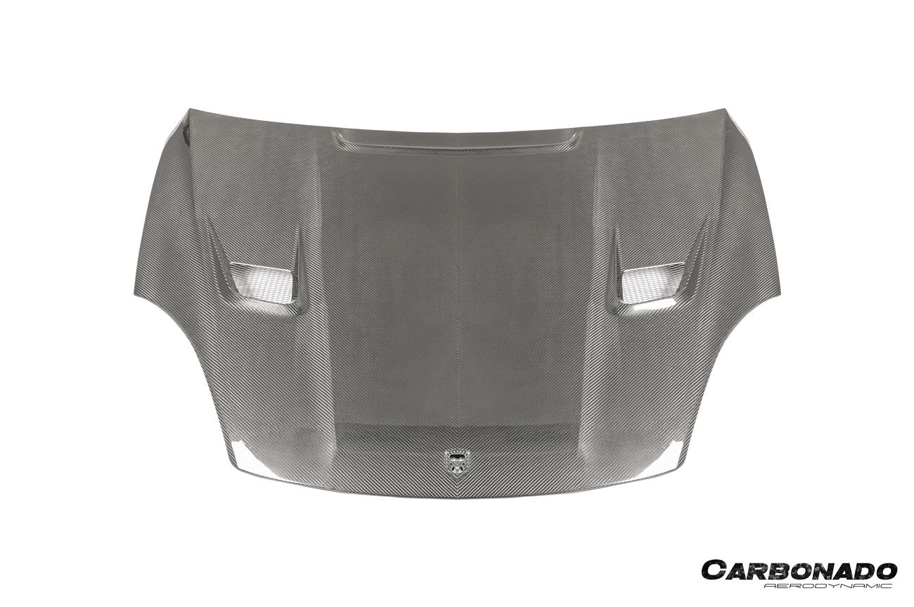 Carbonado 2018-2023 Porsche 9Y0.1 Cayenne   S    Coupe    E-Hybrid MSY Style Dry Carbon Fiber Hood