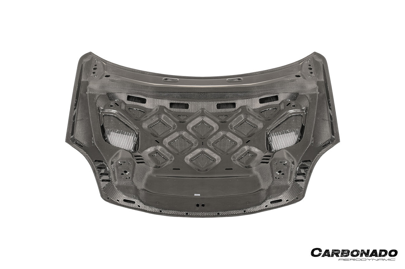 Carbonado 2018-2023 Porsche 9Y0.1 Cayenne   S    Coupe    E-Hybrid MSY Style Dry Carbon Fiber Hood