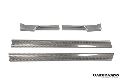 Carbonado 2018-2023 Porsche 9Y0.1 Cayenne Turbo MSY Style Dry Carbon Fiber Wide Body Kit