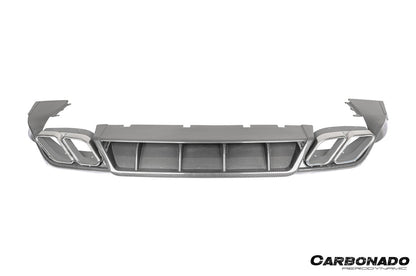 Carbonado 2018-2023 Porsche 9Y0.1 Cayenne Turbo MSY Style Dry Carbon Fiber Wide Body Kit