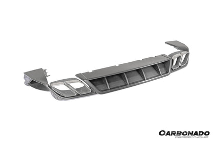 Carbonado 2018-2025 Porsche 9Y0 Cayenne    S    Coupe    E-Hybrid MSY Style Dry Carbon Fiber Rear Lip Diffuser