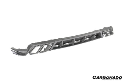 Carbonado 2018-2025 Porsche 9Y0 Cayenne    S    Coupe    E-Hybrid MSY Style Dry Carbon Fiber Rear Lip Diffuser