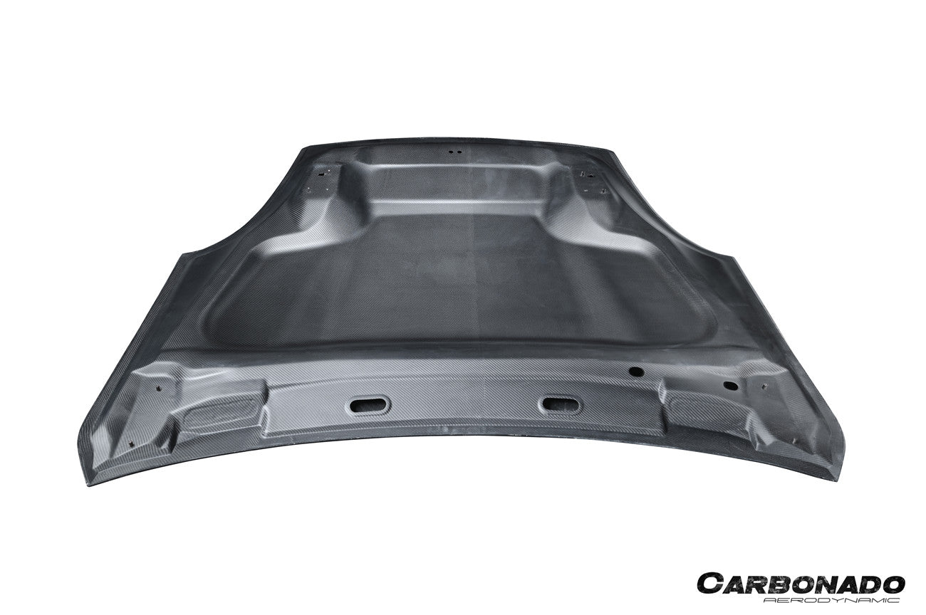 Carbonado 2018-2023 Porsche 9Y0.1 Cayenne S    Coupe    E-Hybrid    Turbo TKT Style Dry Carbon Fiber Hood