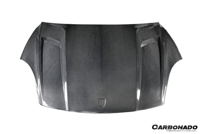 Carbonado 2018-2023 Porsche 9Y0.1 Cayenne S    Coupe    E-Hybrid    Turbo TKT Style Dry Carbon Fiber Hood