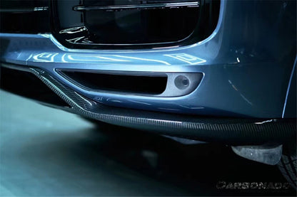 Carbonado 2018-2023 Porsche 9Y0.1 Cayenne Turbo TurboGT-Style Dry Carbon Fiber Front Lip