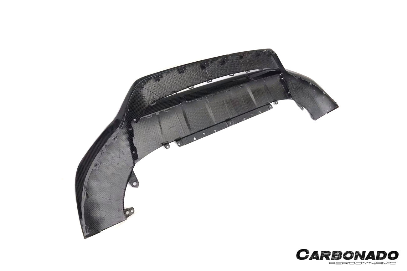 Carbonado 2018-2023 Porsche 9Y0.1 Cayenne Turbo TurboGT-Style Dry Carbon Fiber Front Lip