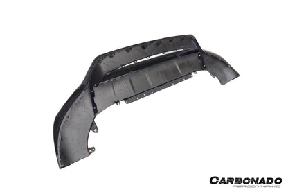 Carbonado 2018-2023 Porsche 9Y0.1 Cayenne Turbo TurboGT-Style Dry Carbon Fiber Front Lip