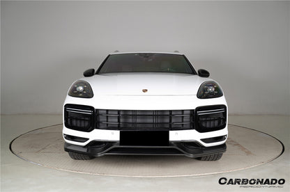 Carbonado 2018-2023 Porsche 9Y0.1 Cayenne SD    Turbo    Turbo GT KT-Style Front Lip
