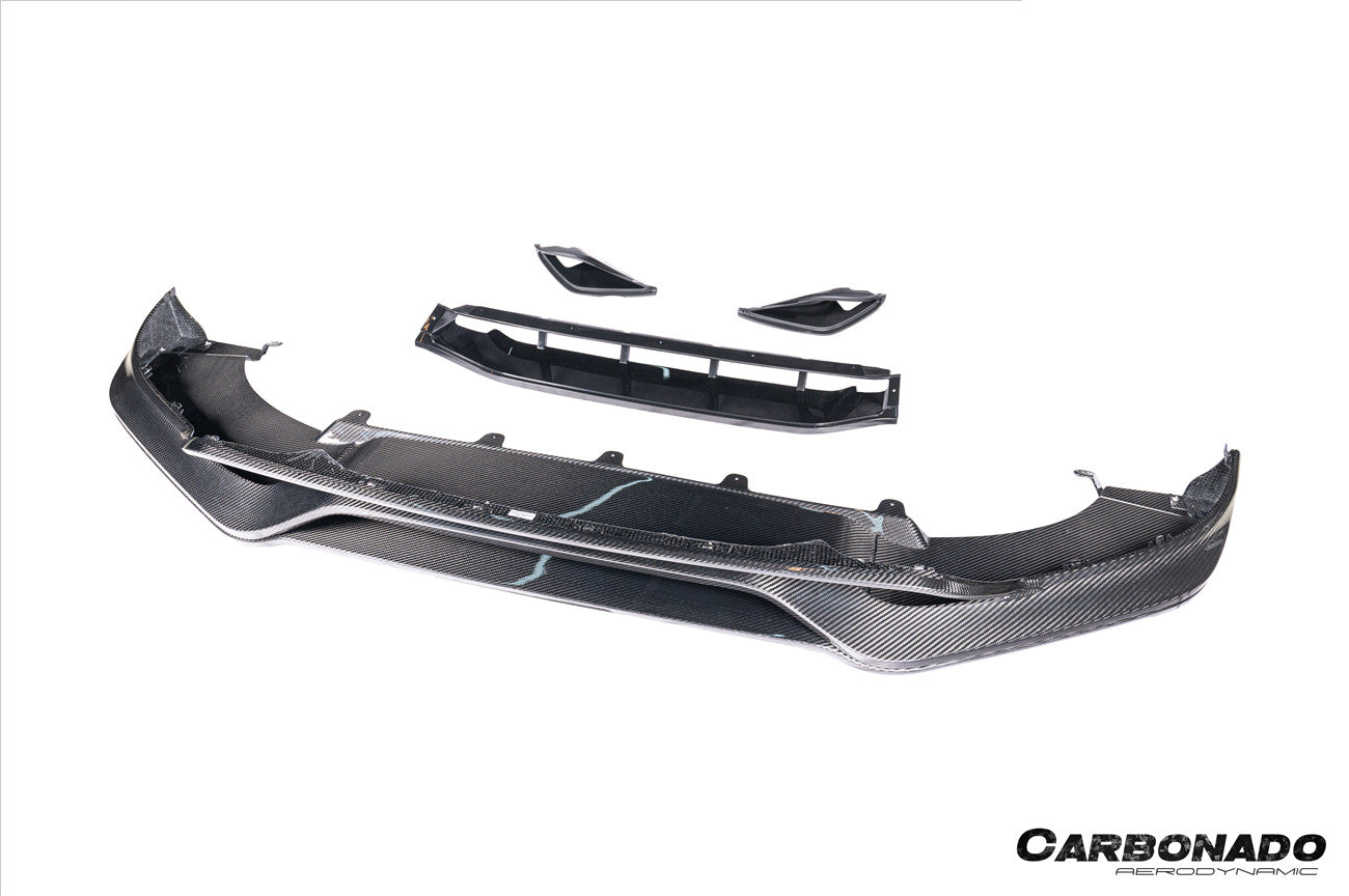 Carbonado 2018-2023 Porsche 9Y0.1 Cayenne SD    Turbo    Turbo GT KT-Style Front Lip