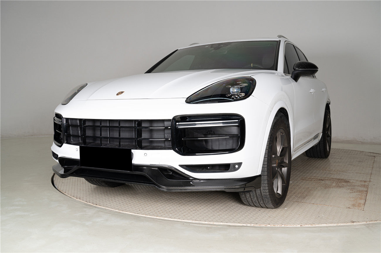 Carbonado 2018-2023 Porsche 9Y0.1 Cayenne SD    Turbo    Turbo GT KT-Style Front Lip