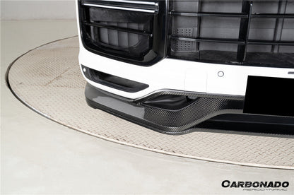 Carbonado 2018-2023 Porsche 9Y0.1 Cayenne SD    Turbo    Turbo GT KT-Style Front Lip