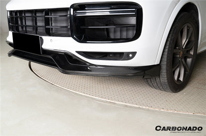 Carbonado 2018-2023 Porsche 9Y0.1 Cayenne SD    Turbo    Turbo GT KT-Style Front Lip