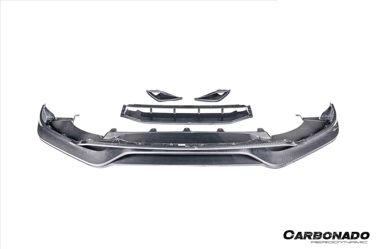 Carbonado 2018-2023 Porsche 9Y0.1 Cayenne SD    Turbo    Turbo GT KT-Style Front Lip