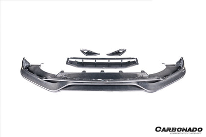 Carbonado 2018-2023 Porsche 9Y0.1 Cayenne SD    Turbo    Turbo GT KT-Style Front Lip