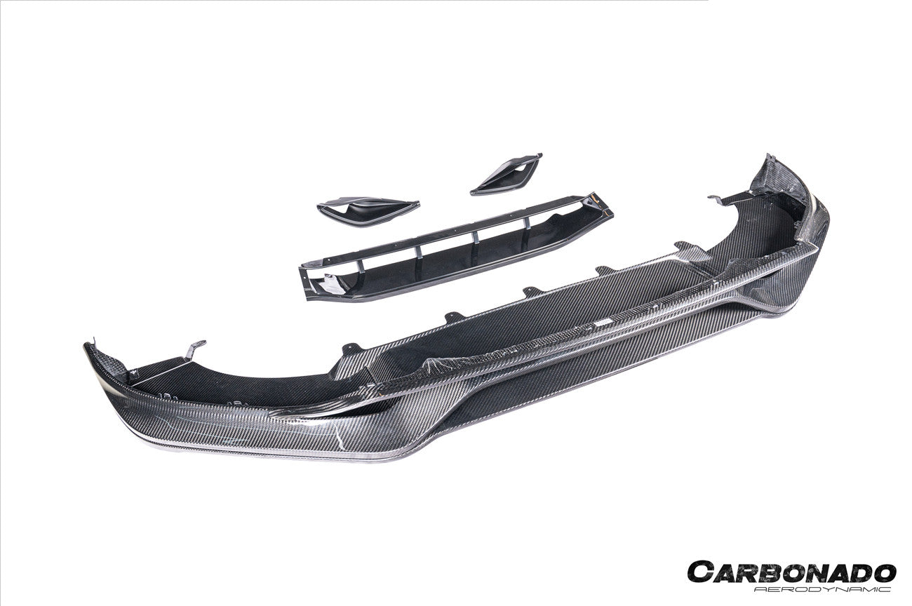 Carbonado 2018-2023 Porsche 9Y0.1 Cayenne SD    Turbo    Turbo GT KT-Style Front Lip