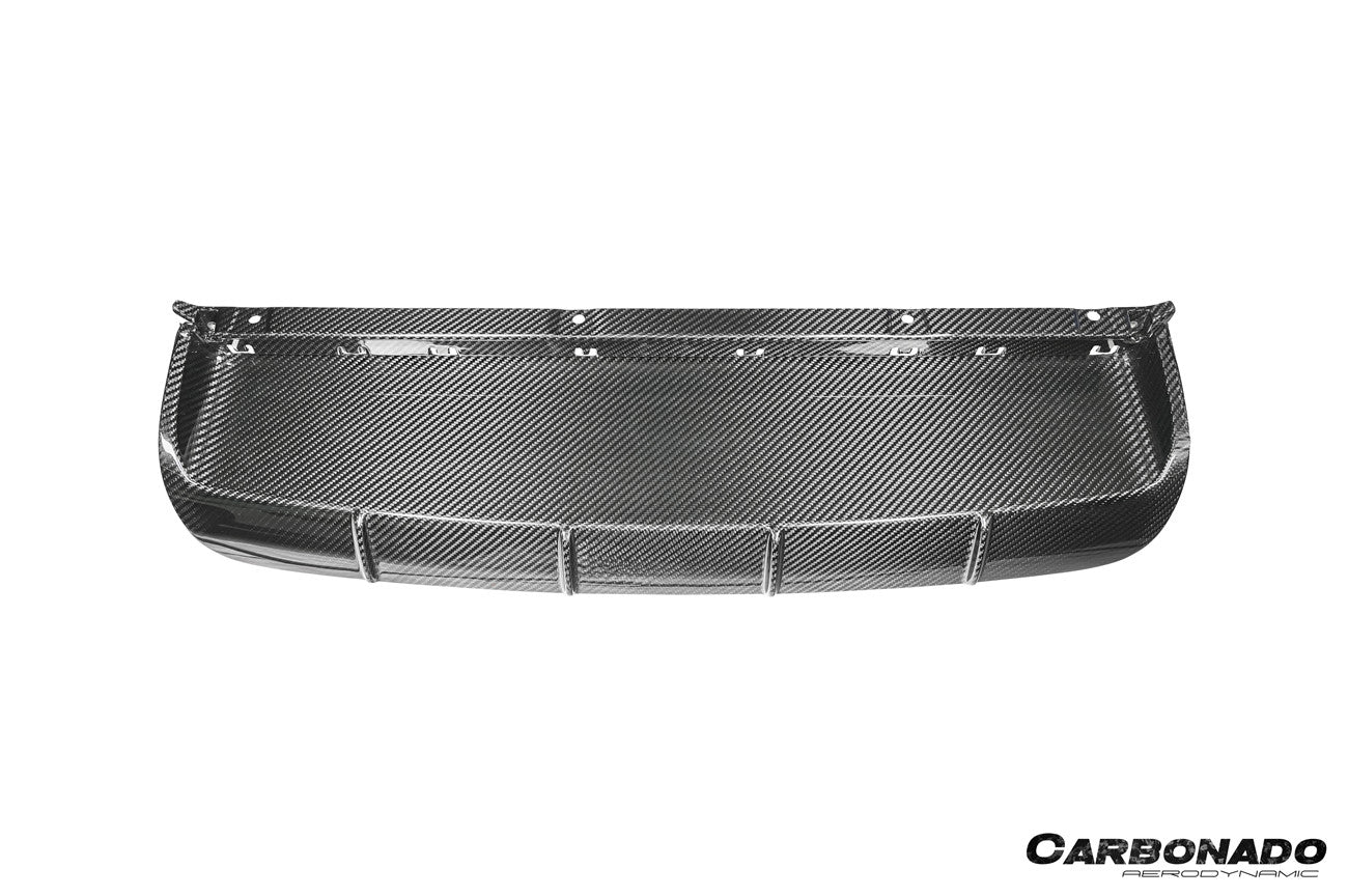 Difusor de labio trasero solo para Porsche 9Y0 Cayenne SD Carbonado 2018-2025