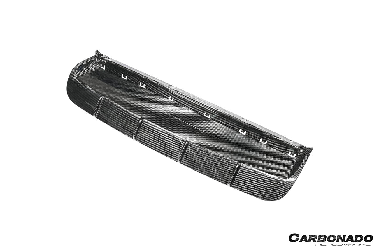 Difusor de labio trasero solo para Porsche 9Y0 Cayenne SD Carbonado 2018-2025