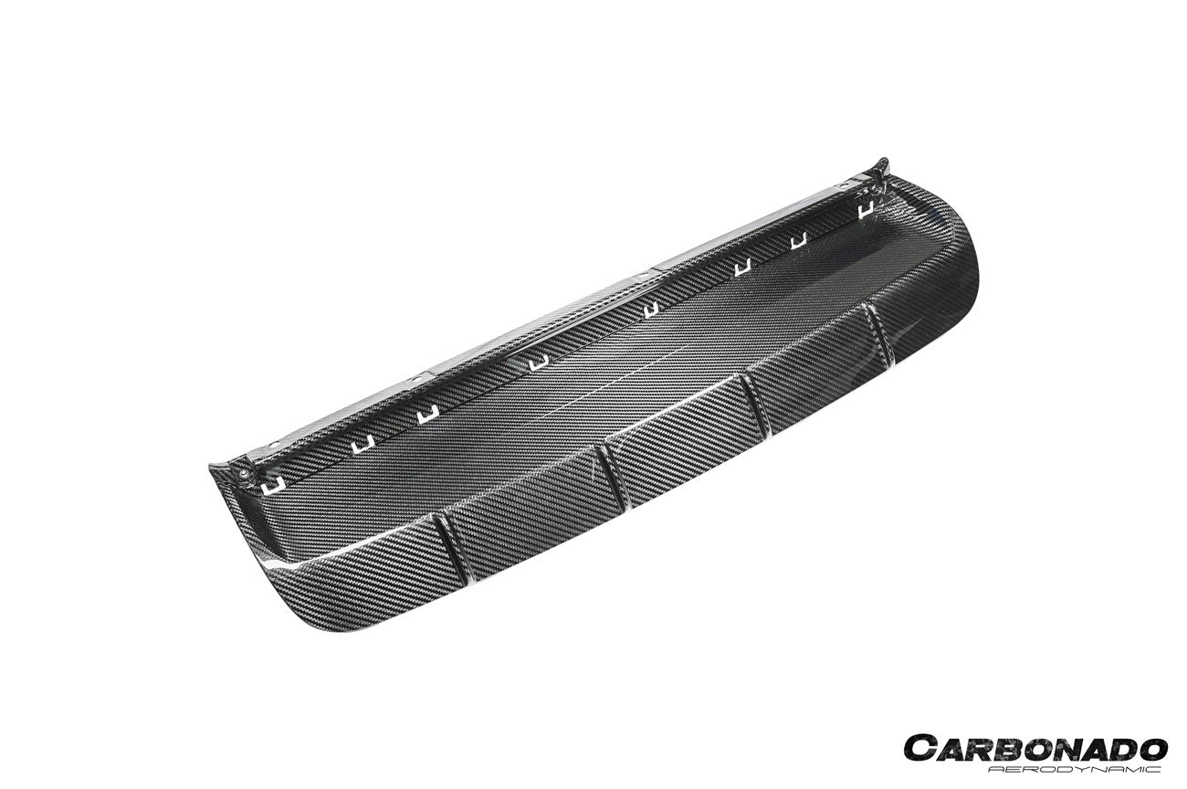 Difusor de labio trasero solo para Porsche 9Y0 Cayenne SD Carbonado 2018-2025