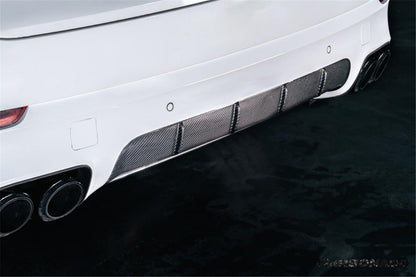 Difusor de labio trasero solo para Porsche 9Y0 Cayenne SD Carbonado 2018-2025