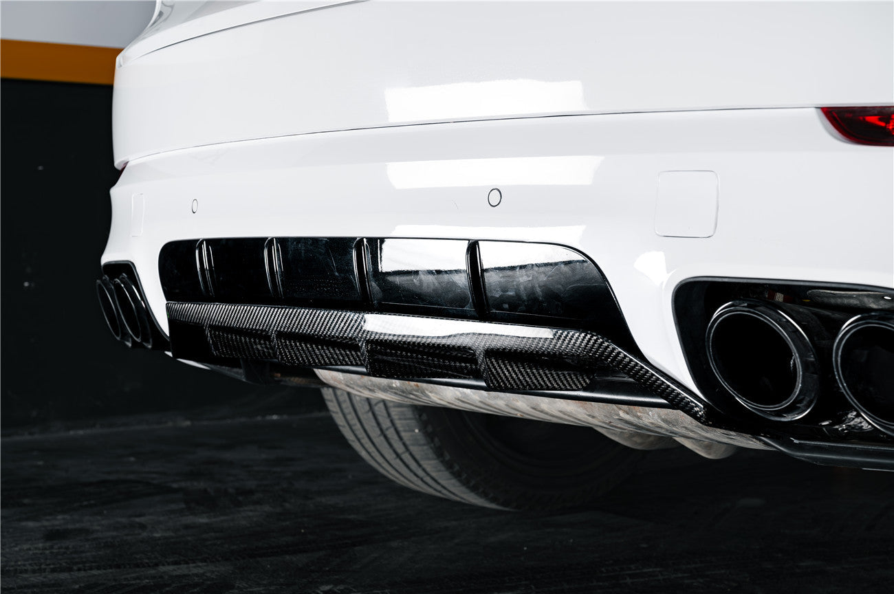Carbonado 2018-2025 Porsche 9Y0 Cayenne SD Only KT-Style Rear Diffuser