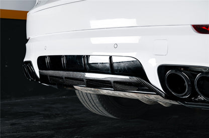 Carbonado 2018-2025 Porsche 9Y0 Cayenne SD Only KT-Style Rear Diffuser