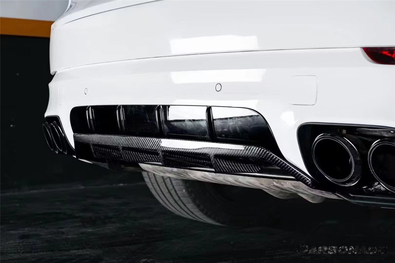 Carbonado 2018-2025 Porsche 9Y0 Cayenne SD Only KT-Style Rear Diffuser