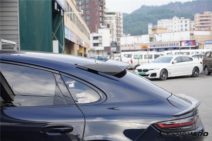 Porsche 9Y0 9YB Cayenne S GTS E-Hybrid Coupé Carbonado 2018-2025, solo alerón de techo seco de fibra de carbono estilo Turbo
