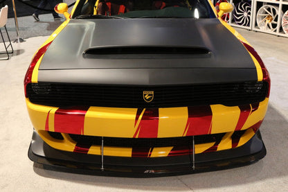 APR Widebody Carbon Fiber Front Wind Splitter (2018-2023 Dodge Challenger Demon/ Hellcat)