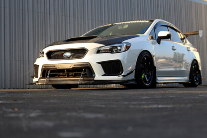 APR Carbon Fiber Wind Splitter w/ Rods (2018-2021 Subaru WRX/ STI  With APR Performance Lip)
