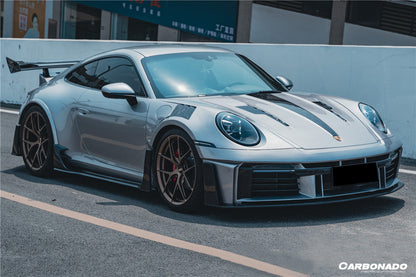 Carbonado Aero 2019-2024 Porsche 911 992 Carrera Autoclave Carbon Fiber Full Wide Body Kit Carbonado (AM) Fits: S, 4, 4S, Targa, Cabriolet