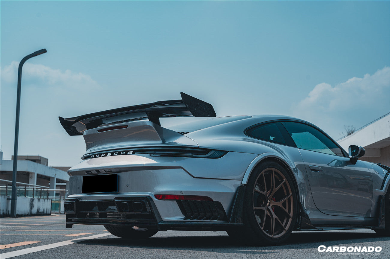 Carbonado Aero 2019-2024 Porsche 911 992 Carrera Autoclave Carbon Fiber Full Wide Body Kit Carbonado (AM) Fits: S, 4, 4S, Targa, Cabriolet