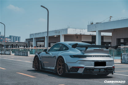 Carbonado Aero 2019-2024 Porsche 911 992 Carrera Autoclave Carbon Fiber Full Wide Body Kit Carbonado (AM) Fits: S, 4, 4S, Targa, Cabriolet