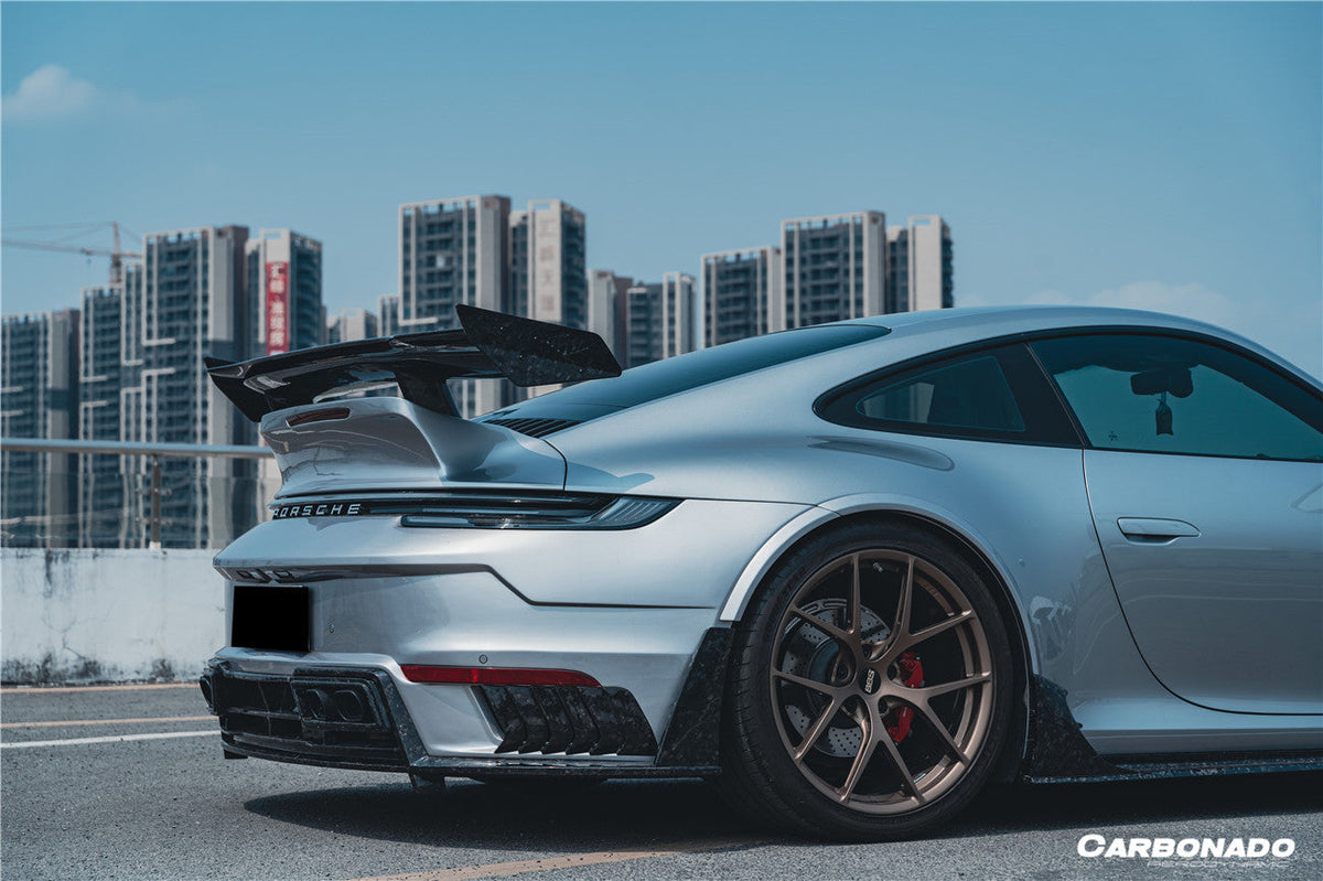 Carbonado Aero 2019-2024 Porsche 911 992 Carrera Autoclave Carbon Fiber Full Wide Body Kit Carbonado (AM) Fits: S, 4, 4S, Targa, Cabriolet