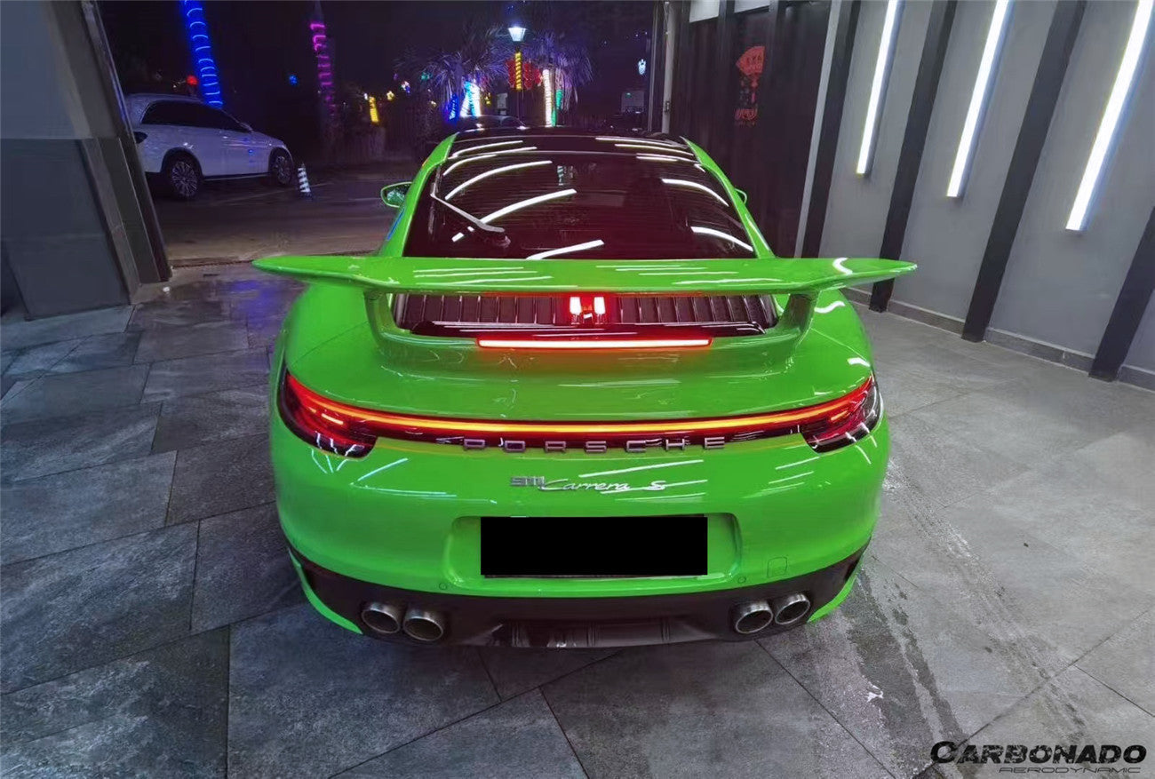 Carbonado 2019-2023 Porsche 911 992 Carrera    S    4    4S SD Style Trunk Spoiler Wing