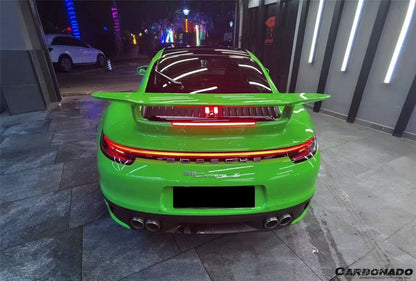 Carbonado 2019-2023 Porsche 911 992 Carrera    S    4    4S SD Style Trunk Spoiler Wing