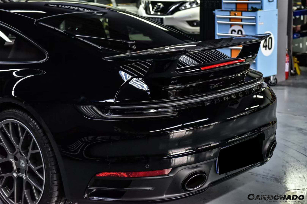 Carbonado 2019-2023 Porsche 911 992 Carrera    S    4    4S SD Style Trunk Spoiler Wing