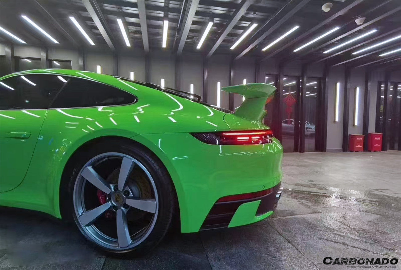 Carbonado 2019-2023 Porsche 911 992 Carrera    S    4    4S SD Style Trunk Spoiler Wing