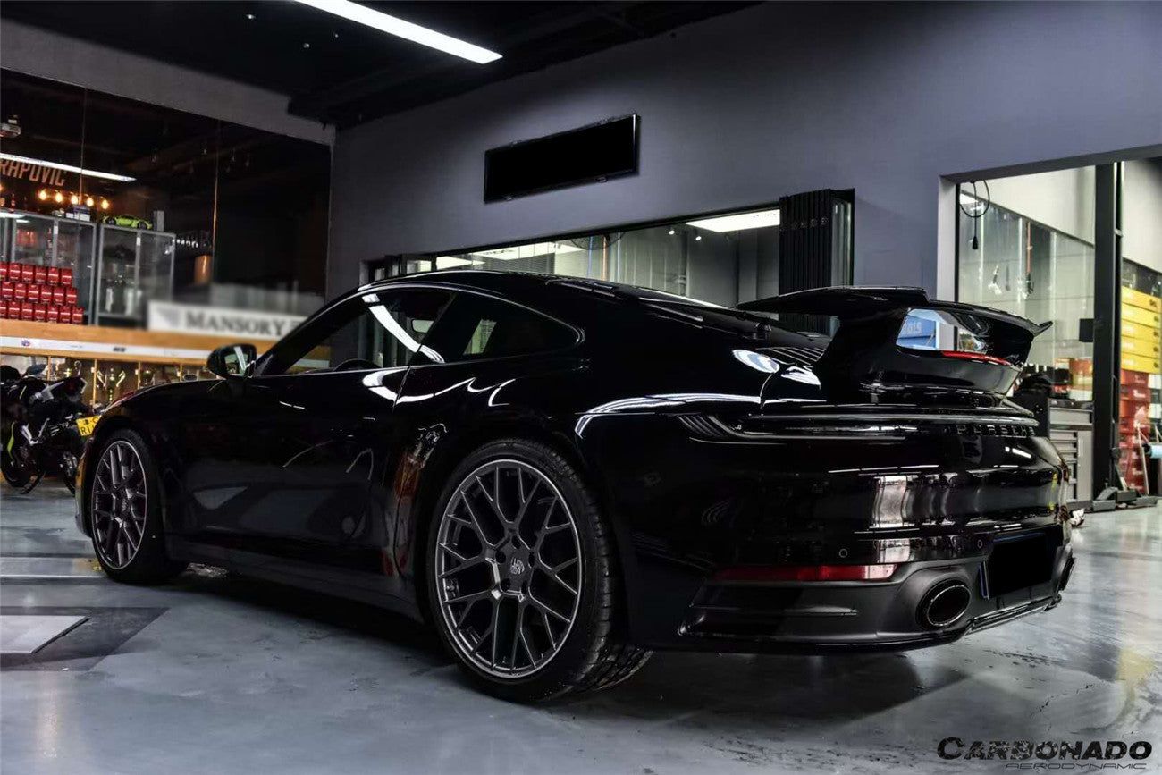 Carbonado 2019-2023 Porsche 911 992 Carrera    S    4    4S SD Style Trunk Spoiler Wing