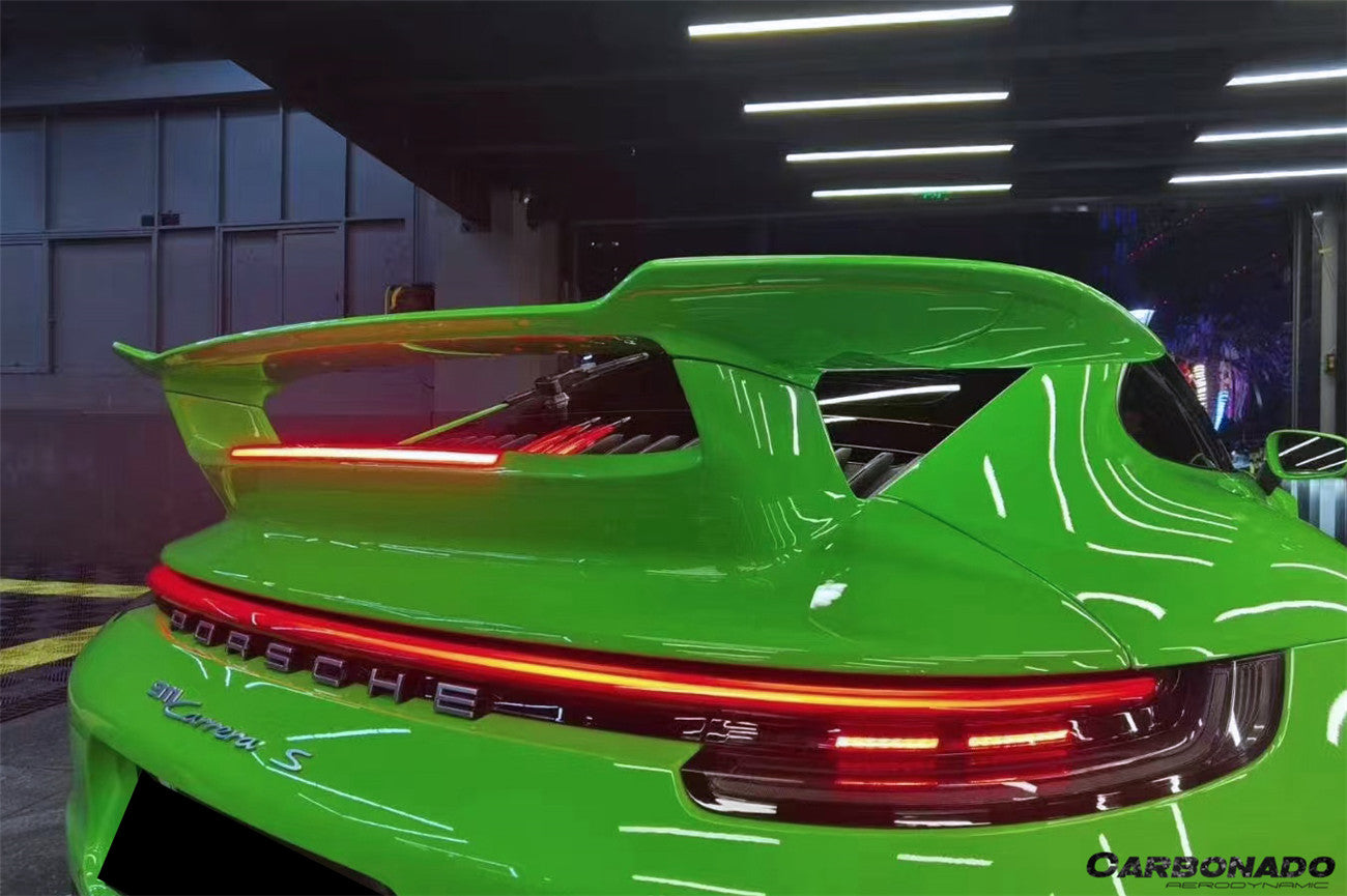 Carbonado 2019-2023 Porsche 911 992 Carrera    S    4    4S SD Style Trunk Spoiler Wing