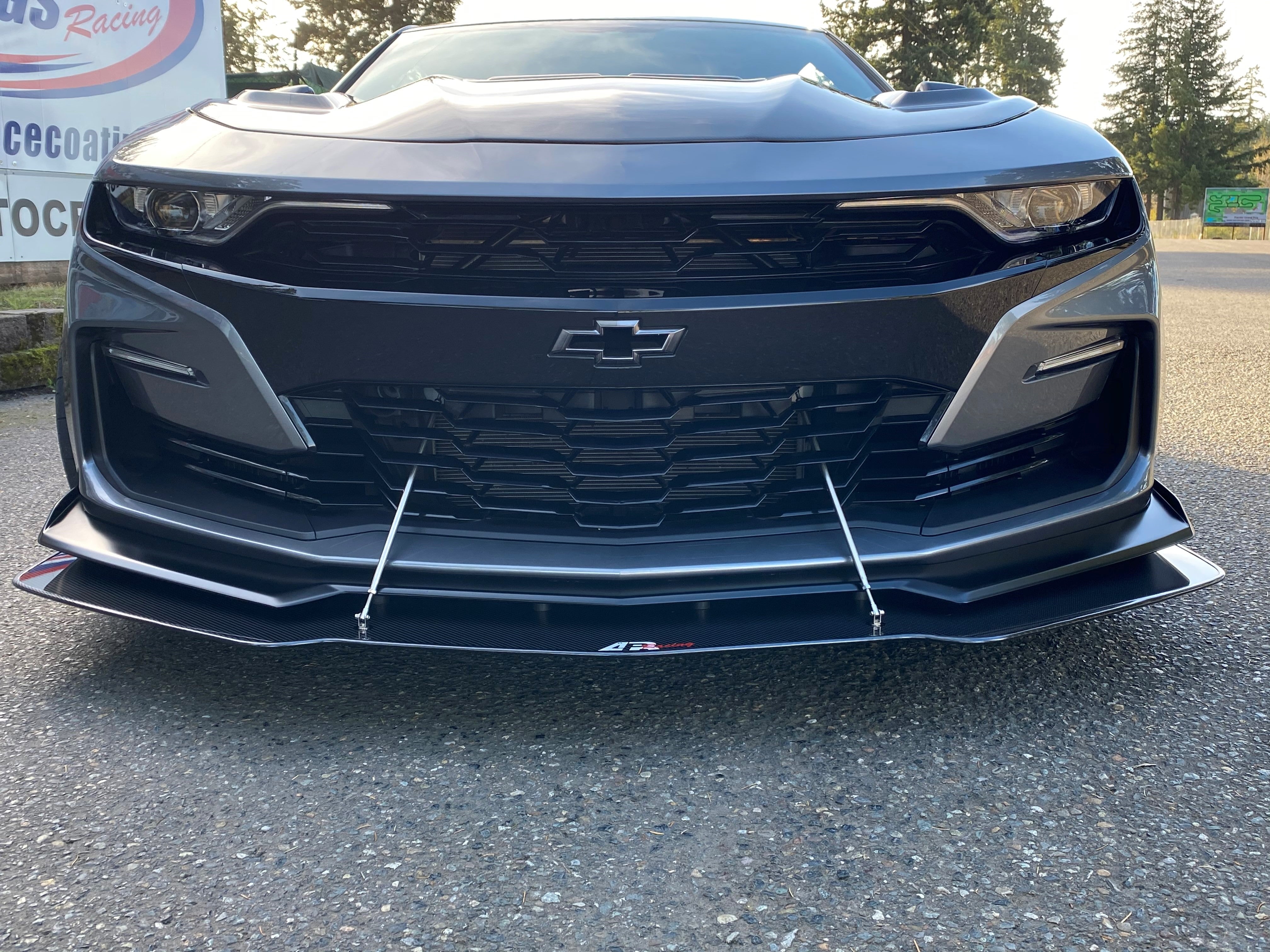 APR Carbon Fiber Front Wind Splitter (2019-2023 Chevrolet Camaro SS 1LE)