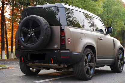 Carbonado 2020-2024 Land Rover Defender Rock Style Rear Lip & with LED Light