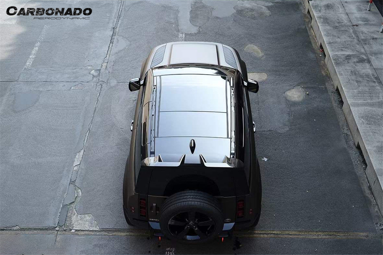 Carbonado Rock Style Rear Roof Spoiler | 2020-2024 Land Rover Defender