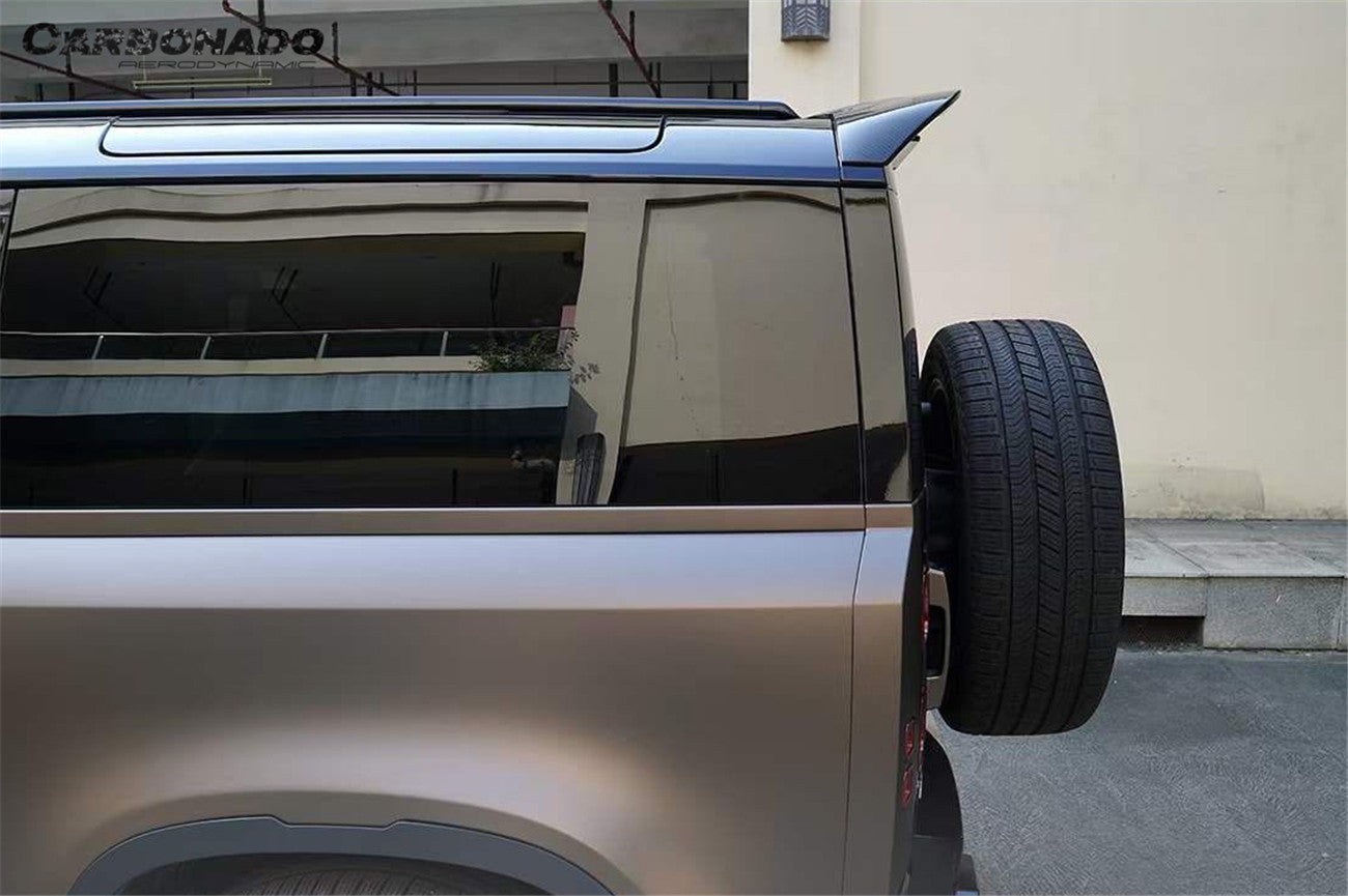 Carbonado Rock Style Rear Roof Spoiler | 2020-2024 Land Rover Defender
